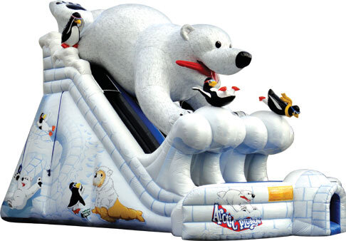 Artic Plunge Inflatable Dry Slide Rental in Arlington