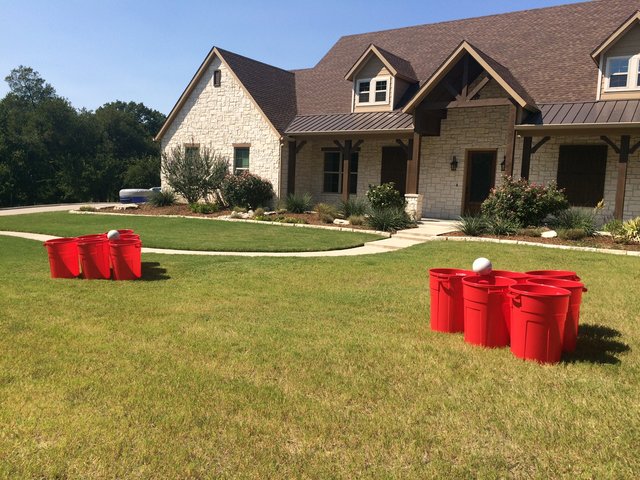 Giant Beer Pong Game Rental in Arlington