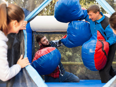interactive inflatable games dfw