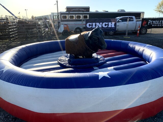 Texas Flag Mechanical Bull Rental