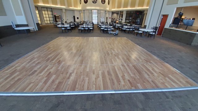 party rental dance floor