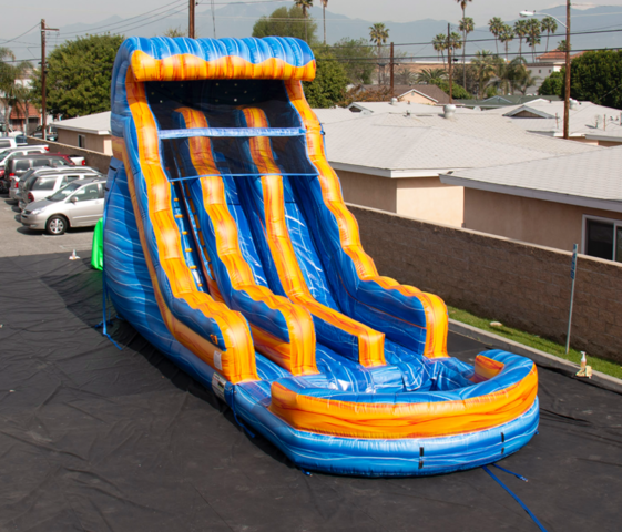 fire and ice water slide