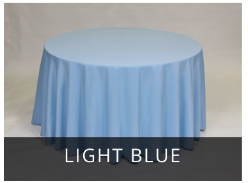 Light Blue 90x132 Tablecloth