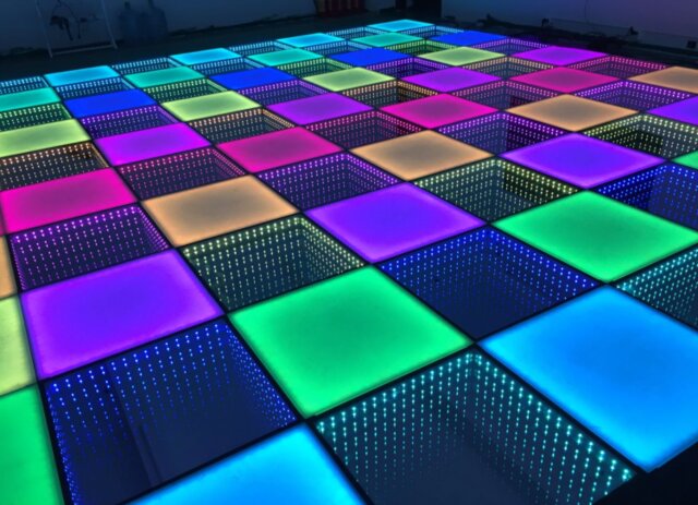 Led dance floor clearance rental