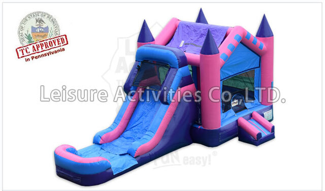 Wet Fairy Tale Bounce House Combo 