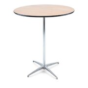 30 Inch Cocktail Table - Wooden Top 