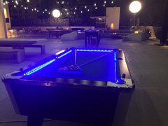 Glow LED Pool Table (indoor/Outdoor)