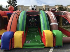 Soccer Challenge Inflatable Game