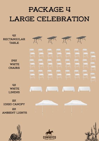 PACKAGE 4: Large Event