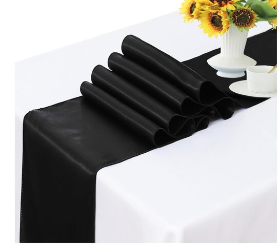 Table Runner - Black