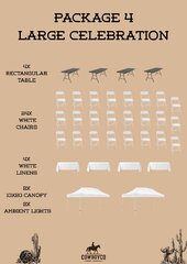 Package 4: Large Event (Save $75)