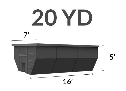 20-yard-dumpster-rental Oak Leaf