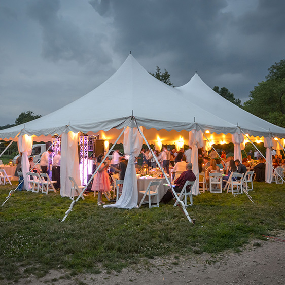 wedding tent rentals in Huntersville