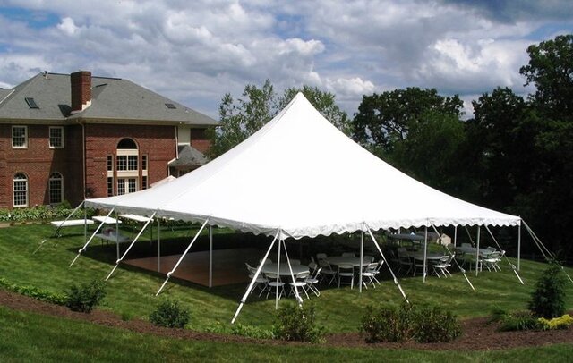 All-Inclusive Light Rental Package for a 40' x 60' Tent - GLOBE LIGHTS