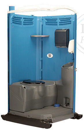 Portable Toilet with Wash Station