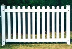 White Fencing per 6 ft panel 