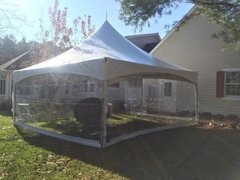 8'x20' Clear Sidewalls 