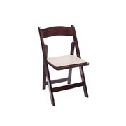 Fruitwood Folding Chairs