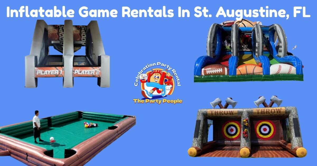 Inflatable Game Rentals In St. Augustine, FL - Celebration Party Rental