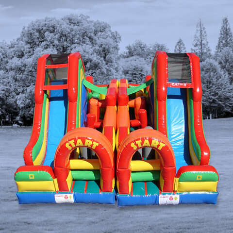 inflatable obstacle course rentals from Celebration Party Rental in Jacksonville, Florida