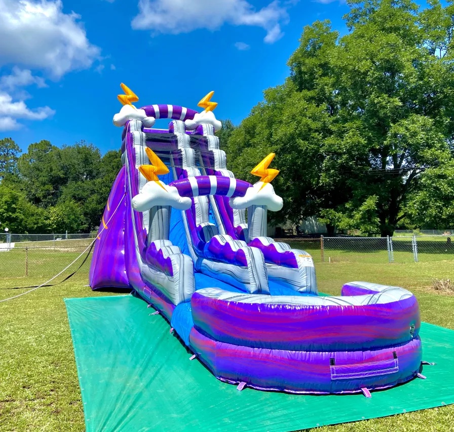 Thunder 20' Water slide with pool water slides Celebration Party