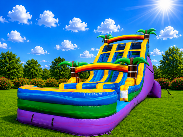 Goombay Splash 20' Water Slide, Dual Lane
