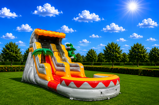 16' Raptor Water Slide with pool