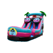19' Beach Vibe Dual Lane Waterslide