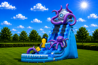 20' Deep Sea water slide with pool