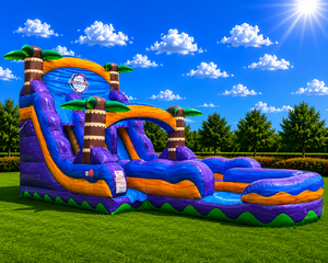 20' Hurricane Dual Lane Waterslide