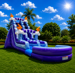 20' Thunder water slide