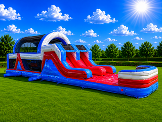 Baha Splash 46' Obstacle with slide