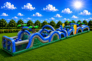 65' Tropical Sprinter Obstacle