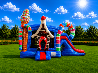 Sugar Rush - Candy Land bounce house with slide