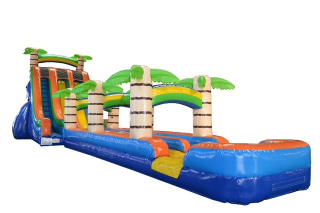 27 Foot Tall Aloha Water Slide With Slip n Slide - Destination Events