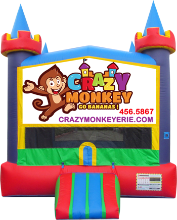 Crazy Monkey Bounce House