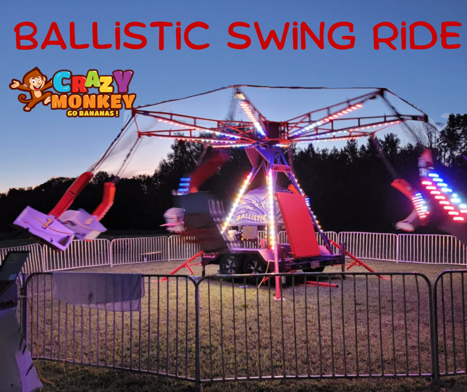 Ballastic Swing Carnival Ride near me