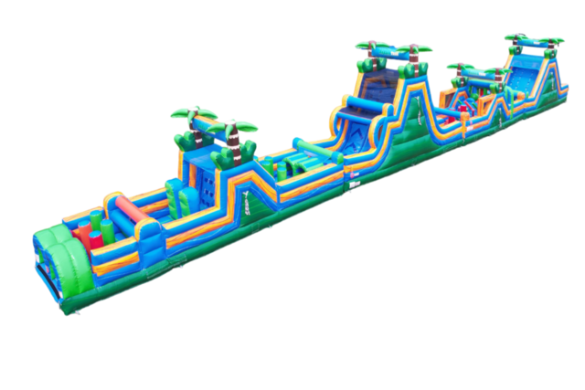 100' Tropical Obstacle Course