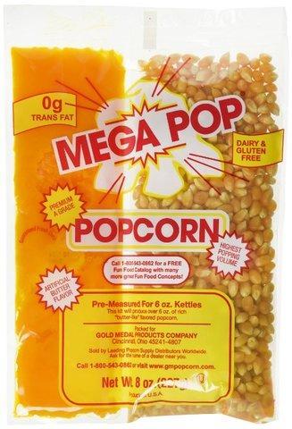 Popcorn Case Serves 250