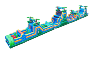 100' Tropical Obstacle Course