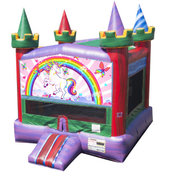 Lucky Castle Unicorn Bouncer