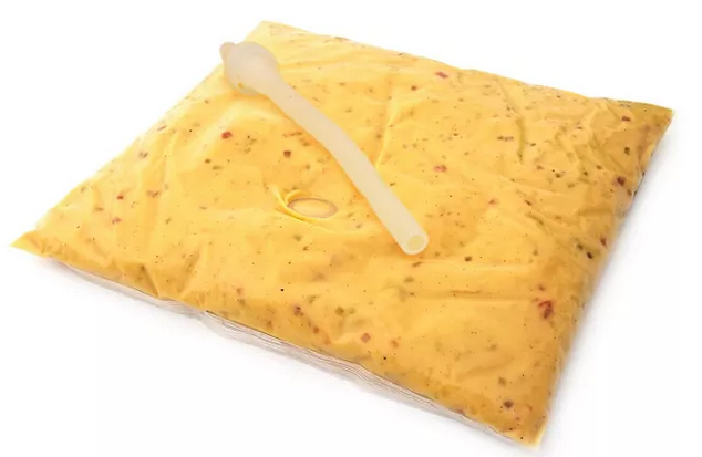 Bag of Jalapeno Cheese for dispenser