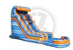 18' Melting Ice Inflatable Pool (Wet/Dry)