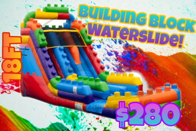 Building Block Waterslide