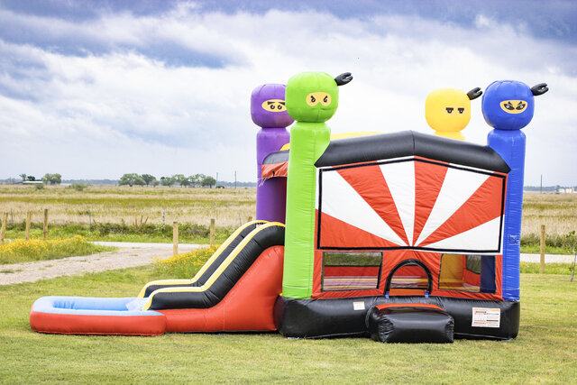 Ninja Zone Bounce & Slide