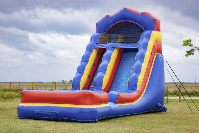 18' Sonic Splash Water Slide