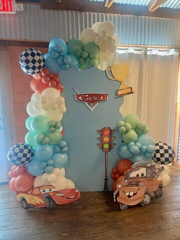 1 Panel Balloon Set up