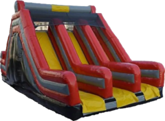 22’ Triple Lane Obstacle Course Slide