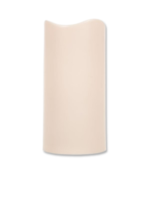 3inch x 6inch Ivory Candles LED Flameless