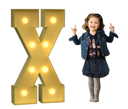 3ft Tall Wooden Marquee Letters